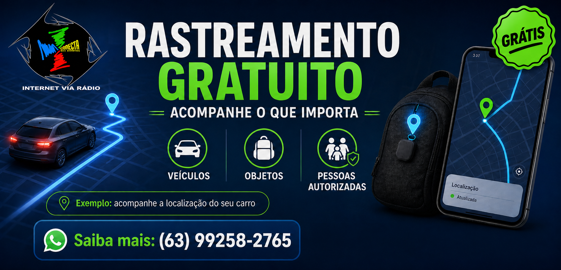 Rastreamento gratuito